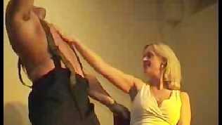 Girl suck strippers cock