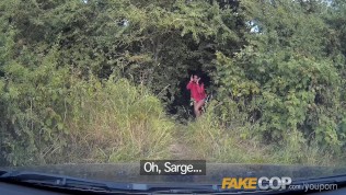 Fake Cop - Policemans big cock has women in his custody