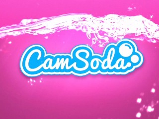 hot adrian maya fucking a dude in the cam soda shower