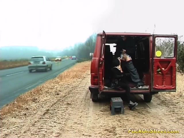 Real Fuck On Big Street
