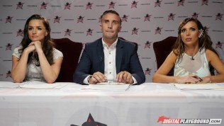 DP Star 3 - Big Tit Blonde Pornstar Britney Amber Deep Throat Blowjob