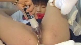 Sweet Yoshizawa Yoshino gets hairy pussy pounded in different poses