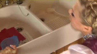 But this experienced farm-girl knows how to handle it!