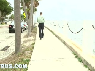 BAIT BUS - We Cruise Around Miami A Run Into Tanner Moore