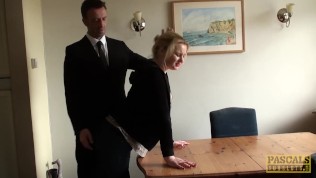 PASCALSSUBSLUTS - Amber West dommed and jizzed in mouth