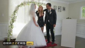 Brazzers - Husband and Bride to Be Get Taught by Hot Milf in Pre ...