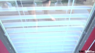 Kinky Family - Allie Nicole - Eating & fucking stepsis pussy