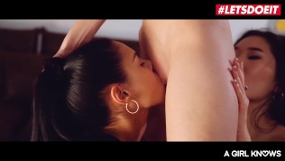 LETSDOEIT - Apolonia Lapiedra and Her BFF's Have an Orgasm Contest