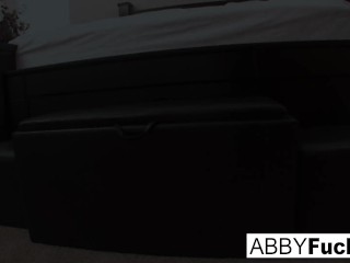 Abigail dominates then stick a toy in Leya Falcon's ass