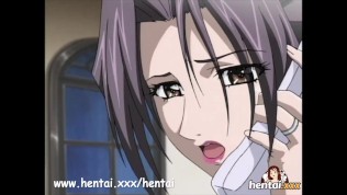 MILF slut gets fucked hard in gangbang - Hentai.xxx