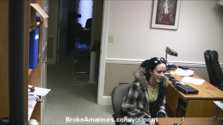 Amateur porn casting video