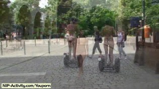 Spectacular Public Nudity With Agnes B.