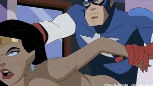 Superheroes hentai
