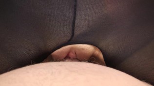 Girls in pantyhose sucking cock