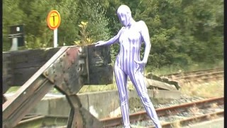 Spandex fun in puplic