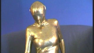 Golden spandex Arwen