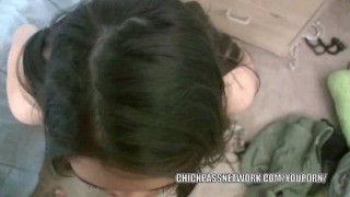 Teen hottie Selena Santoro is banging an old dude