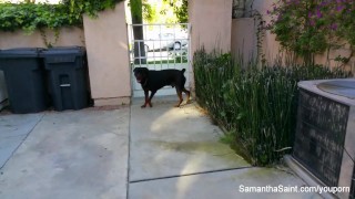 Samantha Saint Behind The Scenes