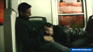 St8 Dude Serviced on a Train