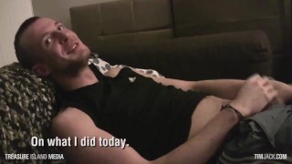 UK studs jerk off on cam