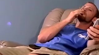 Matt is a straight amateur who jerks off for homemade video