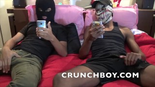 Jess ROYAN fucked bareback by straights ebony in paris for new sexuel experience